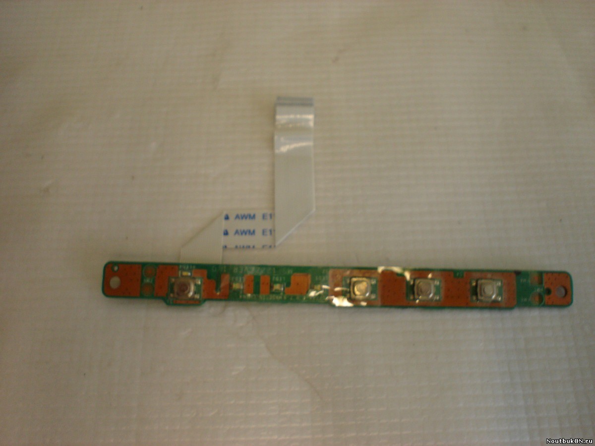 Плата включения для ноутбука MSI MS-1221 LAPTOP POWER BUTTON BOARD CARD MS-12222