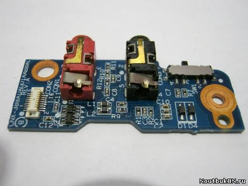 Плата AUDIO разъемов для ноутбука Sony Vaio VGN-CR41ZR PCG-5K4P VGN-CR Series DAGD1AAB8A0