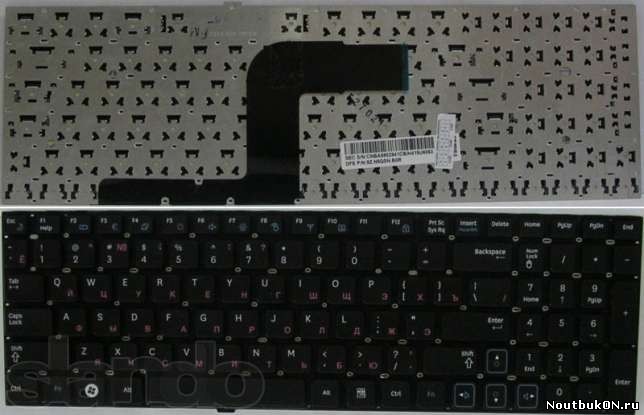 Клавиатура для ноутбука Samsung RC508, RC510, RC520, RV509, RV511, RV513, RV515, RV518, RV520 BA59-02941D, BA59-02941C, BA59-02927D, BA59-02927C, 9Z.N5QSN.B0R,CNBA5902941C Русс/Англ 12306085
