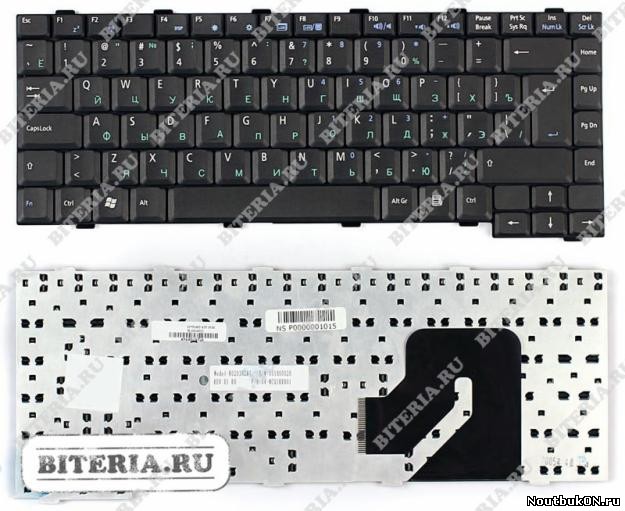 Клавиатура для ноутбука ASUS W2, W2J, W2Jb, W2Jc, W2P, W2PC, W2S, W2V, W2Vc, W2W, W2000, W2W K050362AK1, 04GNCQ1KRU01, K020362H2, 04GNCQ1KRU11