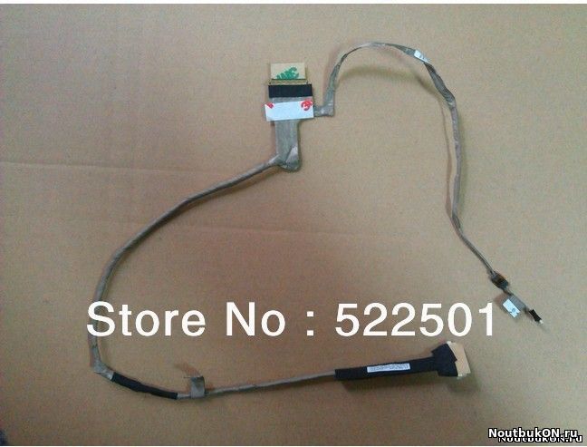 Шлейф для ноутбука Toshiba L500 L500D L505 L505D LED 40 pin DC02000UC10