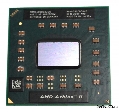 Процессор для ноутбука AMD Athlon II Mobile M340 2.2Ghz Socket-S1 amm340db022gq