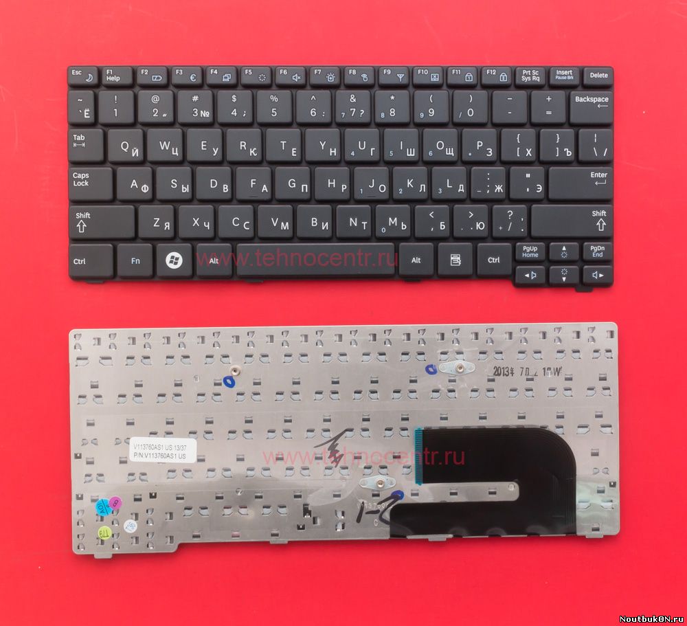Клавиатура для ноутбука Samsung N148 N150 N158 NB20 NB30 CNBA5902769 черная RU BA59-02686D, BA59-02686C, CNBA5902686DBIL, CNBA5902686CBIL , BA59-02708C, BA59-02708D, BA59-02768C, BA59-02768D CNBA59027