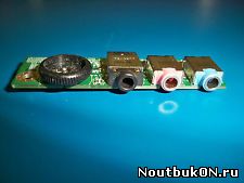 Плата AUDIO разъемов ACER Aspire 4520 34Z03AB0000-E3C