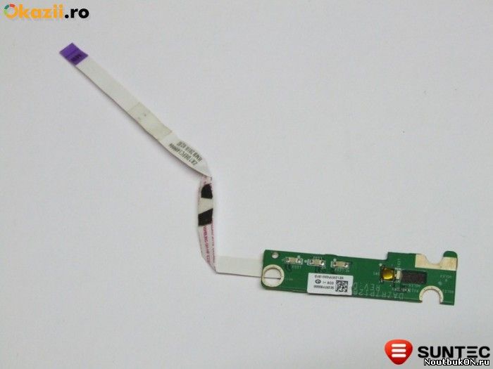 Плата кнопки включения для ноутбука Acer Aspire 5553, 5553G, 5625, 5625G, 5820, 5820G, 5820T, 5820TG, 5820TZG DAZR7PI28D0 DAZR8PI18C0 C ШЛЕЙФОМ DEFC1499006