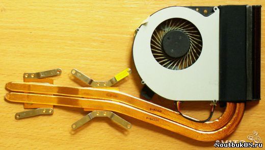 Охлаждение (только радиатор) для ноутбука для ноутбука Asus K55 Series 13N0-MAA0901 13GNAN1AM010 K55D, K55DE, K55DR