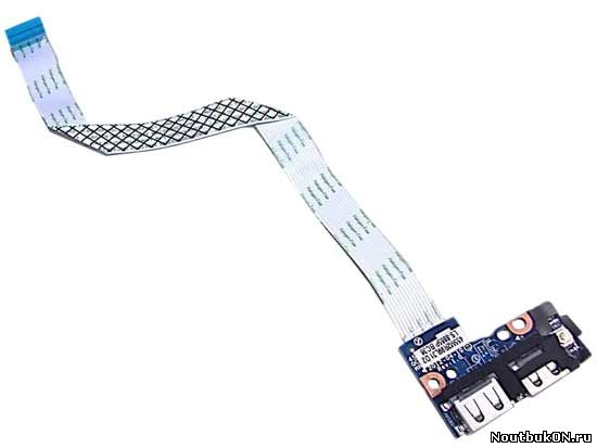 Плата USB разъемов + кнопка включения для ноутбука SAMSUNG P350V5C-S06AU NP350V5C NP350E7C NP365E5C NP355E5C LS-8865P