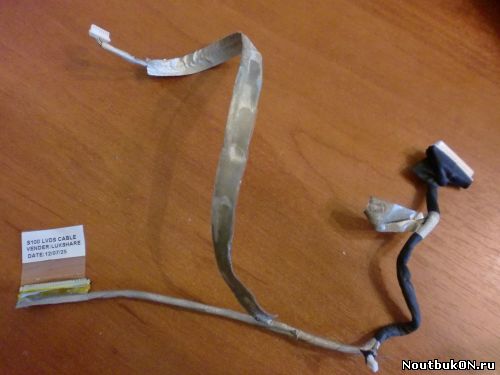 Шлейф Lenovo IdeaPad S110 S100 LVDS CABLE VENDER LUXSHARE MB: Bitland BM5080 p/n: 1109-00284, 31-050131
