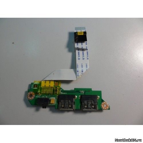 Плата USB разъемов кнопка включения для ноутбука Lenovo IdeaPad S10-3C BH5999A