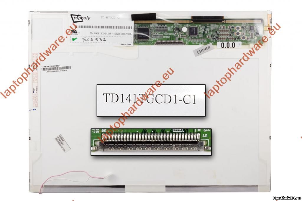 Матрица для ноутбука 14.1" TD141TGCD1-C1 1024*768, 30 pin, CCFL,