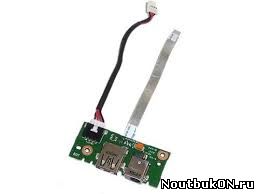 Плата разъем питания USB РАЗЪЕМ для ноутбука Asus X501 X401 X401A 60-N3OIO1001-D01 60-NL0I01001 60-NLOIO1001 C КАБЕЛЕМ