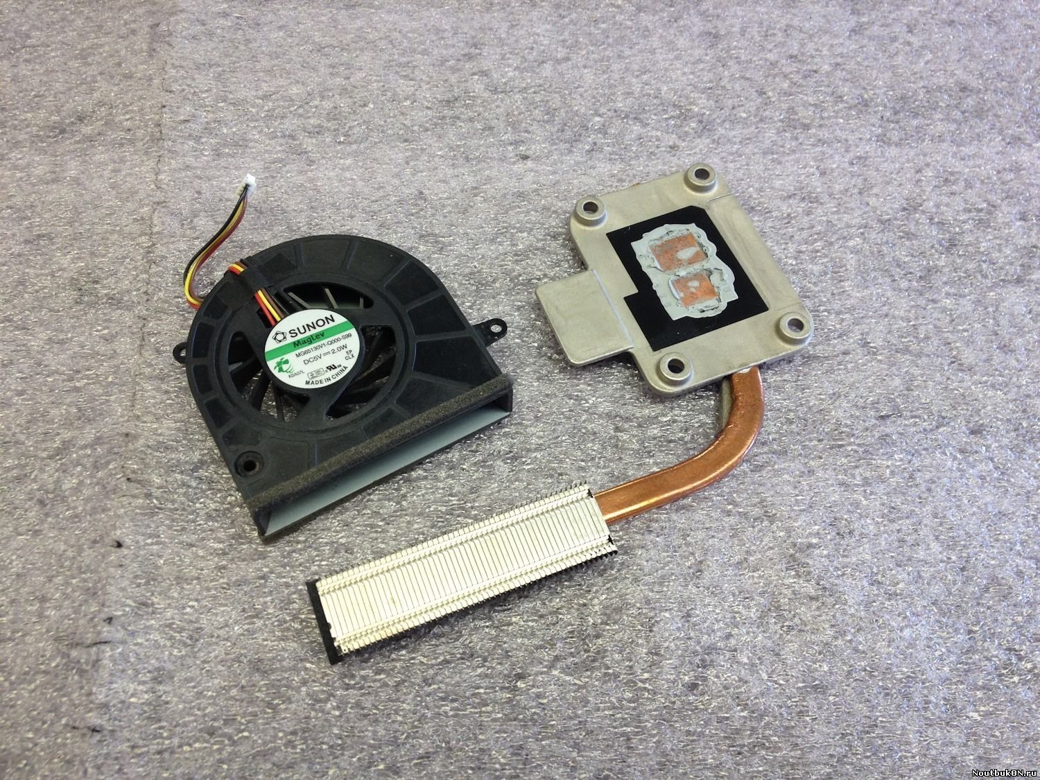 термотрубка охлаждения теплопровод (ТОЛЬКО РАДИАТОР) для ноутбука Lenovo G560 G565 intel интегрированное видео AT0BN0020C00