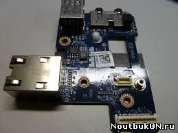 Плата USB AUDIO LAN для ноутбука DELL Latitude E6400 LS-3804P