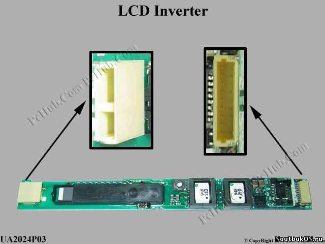 Инвертор для ноутбука Toshiba Tamura HBL-0237 LCD Inverter UA2024P03 , P000333430