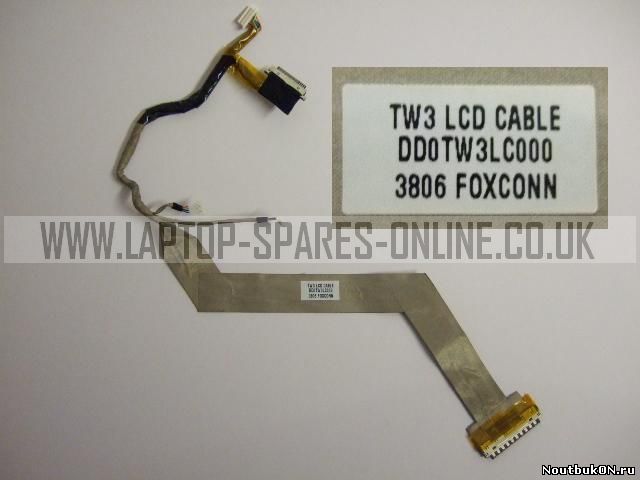 Шлейф для ноутбука Philips X54 X57 X58 X72 15NB57 EAA-89dd0tw3lc00 Advent QRC430 Screen Cable