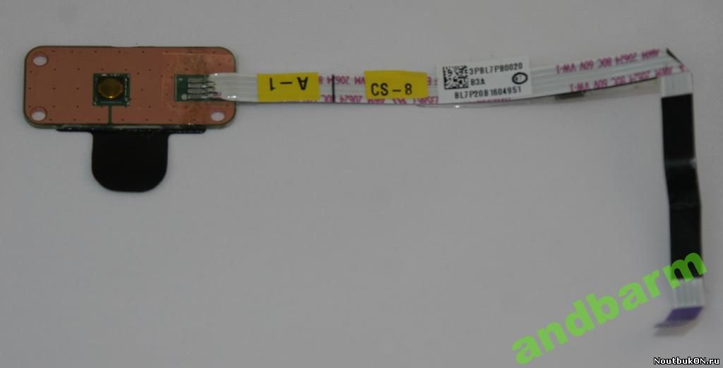 Плата кнопка включения для ноутбука Toshiba L755 L755D l750 3PBL7PB0020 BL7P20B281C20E DA0BL7PB6B0
