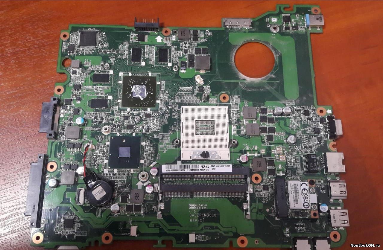 Материнская плата для ноутбука Emachines e732 e732zg DA0ZRCMB6C0 Дохлое ВИДЕО