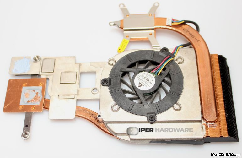 Система охлаждения (только радиатор) для ноутбука Asus A8, A8Sc, Z99S, A8J, A8F 13gnnx1am010-1