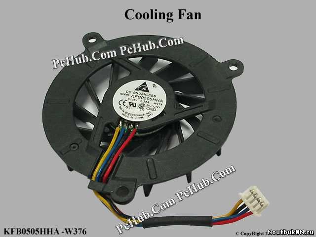 Вентилятор (кулер) для ноутбука Asus A8, A8Sc, Z99S, A8J, A8F KFB0505HHA 3pin