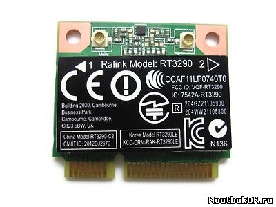 Wi-FI модуль для ноутбука HP Pavillion G6-2000 G7-2000 Series 690020-001 HP SPS 690020 001 Ralink RT3290LE 802 11b G N
