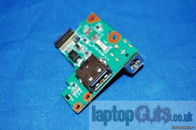 Плата USB разъема + разъем питания для ноутбука RoverBook Voyager V751WH 6-71-M67U3-D02 GP