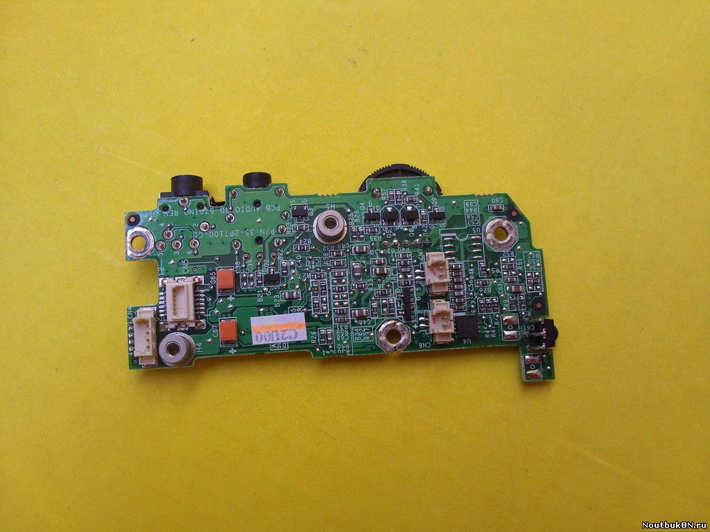 Плата AUDIO разъемов для ноутбука Fujitsu-Siemens Amilo M1536G 35-2P7100-C1 76-060820-00 pcb audio bd 570ino Amilo M1437G / M1439G / A1667G / Pi1556 AMILO Xi 1546