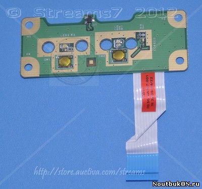Плата кнопка включения для ноутбука HP PRESARIO CQ60 CQ50 48.4h503.011 219AR0208006 50.4AI06.001