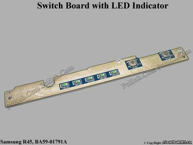 Плата кнопка включения для ноутбука Samsung R45 BA59-01791A