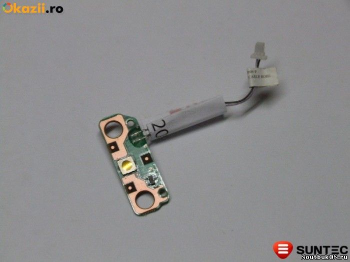 Плата кнопка включения для ноутбука Toshiba C650 C650D C655 C655D V000210850