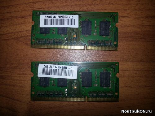 Оперативная память для ноутбуков SO-DIMM DDR3 III 2Gb PC-10600, 1333 GHz SAMSUNG 8 чипов