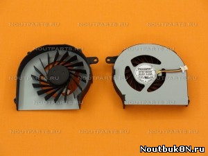 Вентилятор (кулер) для ноутбука HP G62 G72 Compaq Presario CQ62 CQ72 AB7505HX-EC3 KSB0505HA-9K62 GC055515VH-A NFB73B05H 612355-001