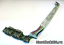 Плата USB разъемов для ноутбука HP nc6320 6050a2050601-a03