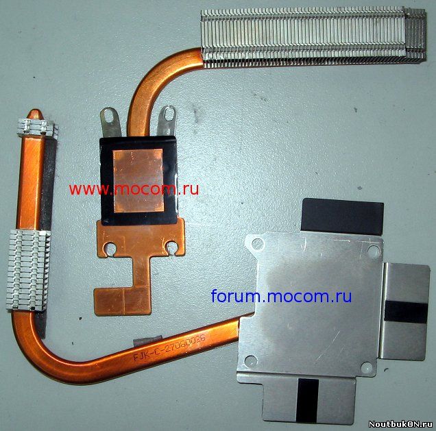 Радиатор (термотрубка) для ноутбука Toshiba A210 AT025000110 AT019000310