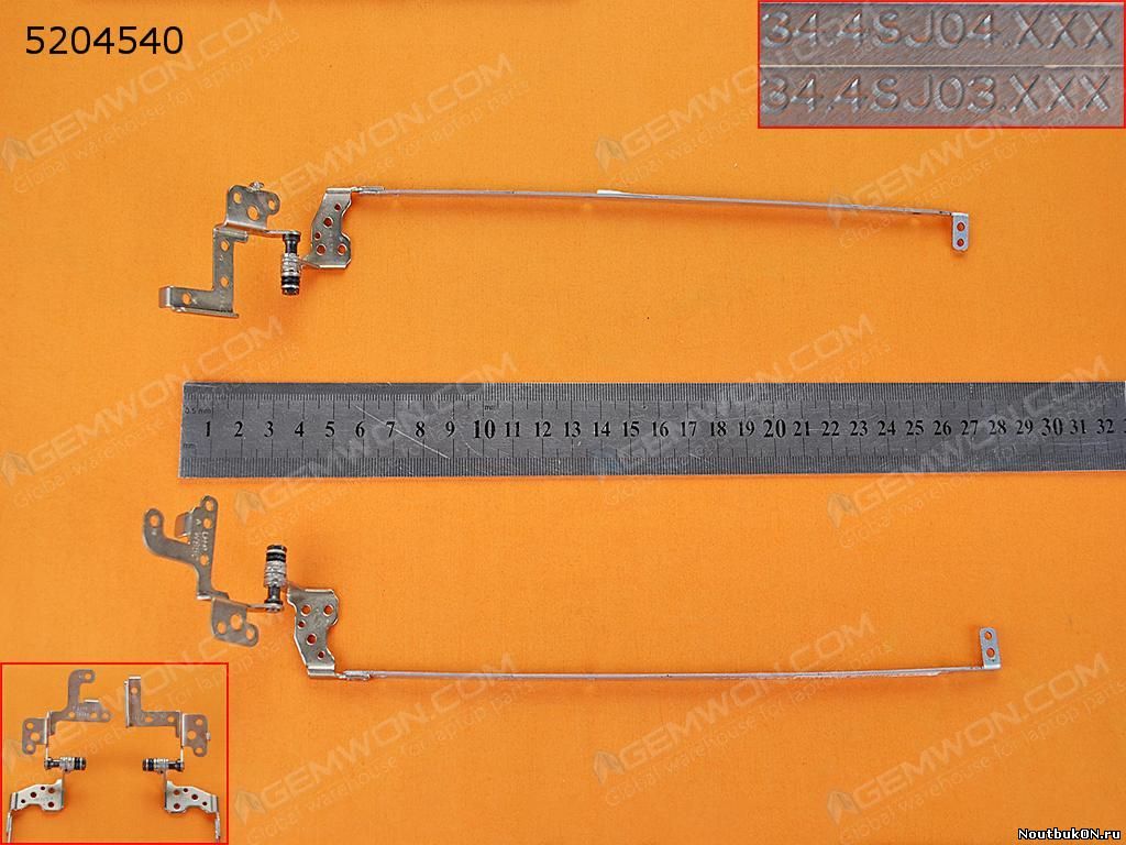 Петли для ноутбука HP Probook 4540S 4541S 4545S 4546S series 34.4SJ03.XXX 34.4SJ04.XXX