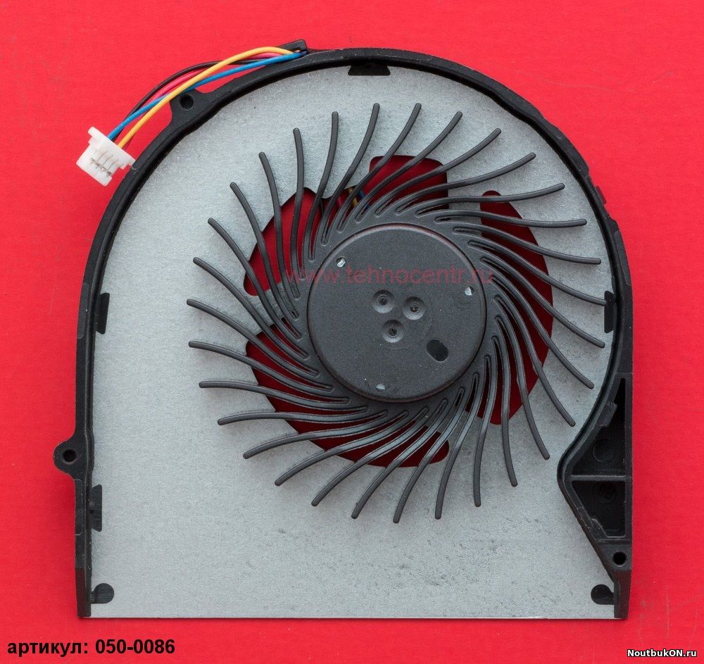 Вентилятор (кулер) для Lenovo B570, B575, V570, V575, Z570, Z575 AD07105HX09KB0​​0, KSB0605HC-AH72, 60.4PN06.001, 60.4PN07.001, AD07105HXKB00, DFS531205HC0T FA9N, 60.4IH12.002, 60.4IH13.004, 60.4IH13.