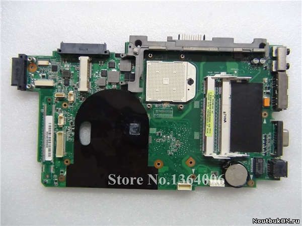 Материнская плата для ноутбука ASUS K51AB REV: 2.3 (не рабочая) 60-NYRMB1000-A04 60-NYRMB1000-A03 нет изображения не залитая без повреждений включается через раз подолгу ТРЕБУЕТСЯ ЗАМЕНИТЬ "СЕВЕР"