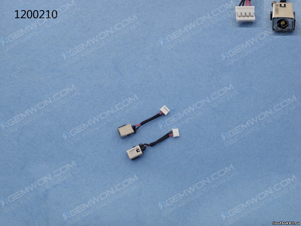Разъем питания для ноутбука	HP	MINI 210 (With cable) PJ320