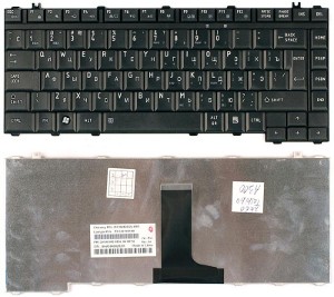 Клавиатура для ноутбука Toshiba Satellite A200, A300, L300, M200, M300 МАТОВАЯ ЧЕРНЫЙ ЦВЕТ P/N: NSK-TAE0R, 9J.N9082.E0R, MP-06866SU-9304, 6037B0026808, NSK-TAD0R, 9J.N9082.D0R,