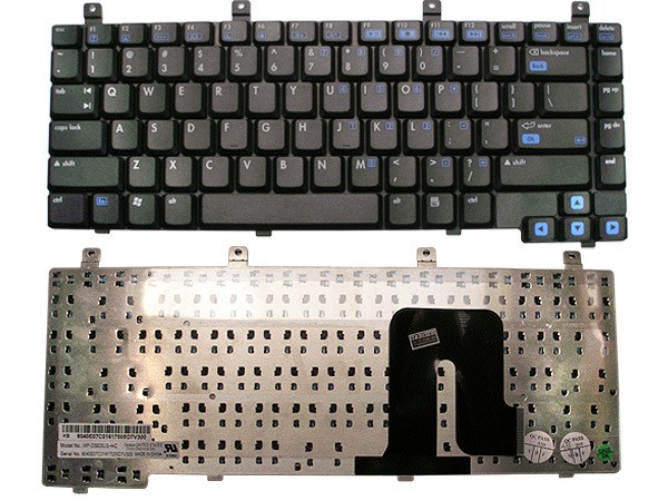 Клавиатура для ноутбука HP Pavilion dv4000, dv4100, dv4200, dv4300, dv4400, Compaq Presario V4000, V4100, V4200, V4300, V44000 NSK-H3K0R, 99.N6982.K0R, K031830A1, K031830B1 РУССКАЯ ЧЕРНАЯ