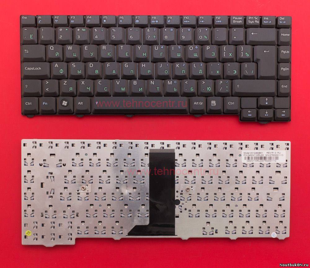 Клавиатура для ноутбука Asus F2, F3, Z53S, X53U 28 pin ЧЕРНАЯ RU K012462A1, 04GNI11KUS00, 04GNG51KUS03, 04GNI11KRU00, 04GNI11KRU40, 04GNI11KUS40-2, K012462A1, K012462B1, MP-06916SU-5282, K012462B2, 04