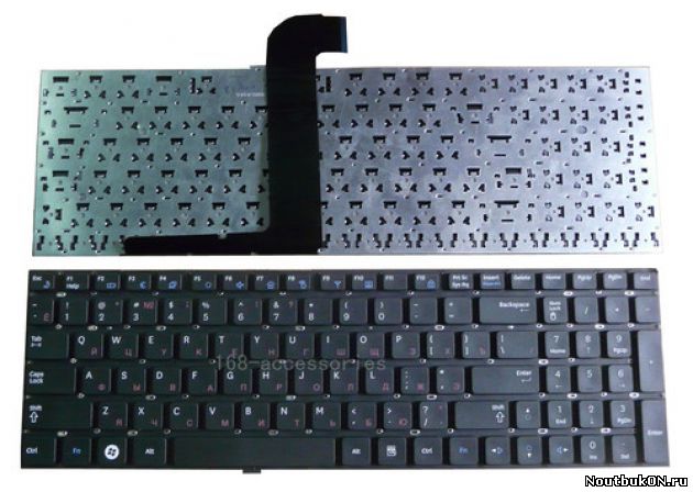 Клавиатура для ноутбука Samsung QX530, RC530, RF510, RF511, RF530, SF510, SF511, BA59-02795D, BA59-02795C, CNBA5902795DBIL, CNBA5902795CBIL, 9Z.N5QSN.00R, NSK-MC0SN 0R, BA59-02795A, CNBA5902795ABIL, 9