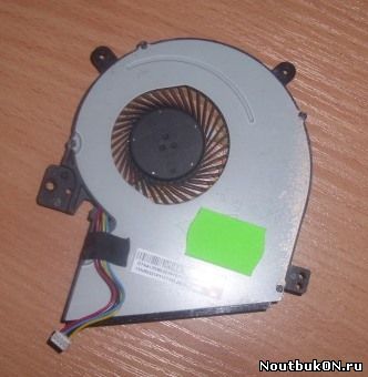 Вентилятор (кулер) для ноутбука ASUS X451CA X551CA R512M R512C 4-pin FAN KSB0705HB-DD24 13NB0331P DTAA13NB0331P