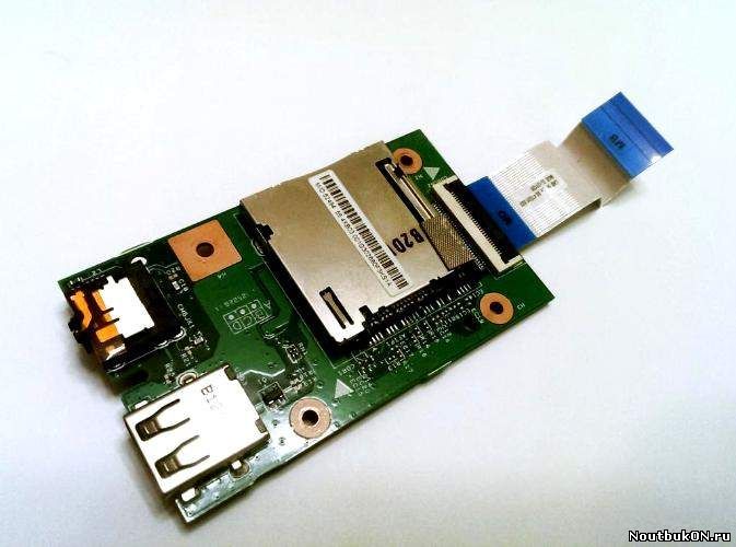 Плата USB Audio Cardrider для ноутбука Lenovo B590 B580 B585 B590 B595 V580 V585 V590 V595 48.4TE10.011 48.4TE03.011 LA58 IO BD 11863-1
