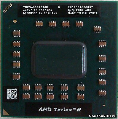 Процессор для ноутбука AMD Turion II P560 2.4 Ghz Socket-S1 TMP560SGR23GM