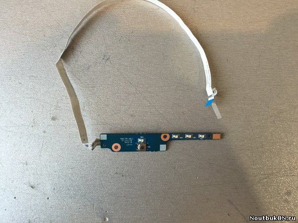 Плата кнопка включения для ноутбука DEXP Atlas H155 0808055 DNS W650 0801186 6-71-w650s-d03a БЕЗ шлейфа