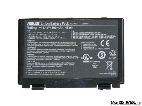 Аккумулятор для ноутбука Asus a32-f82 F52A ASUS F52Q ASUS F82 ASUS F82Q ASUS K40 ASUS K40AB ASUS K40AC ASUS K40AD K40AE ASUS K40AF ASUS K40C ASUS K40E K40ID ASUS K40IE ASUS K40IJ ASUS K40IL