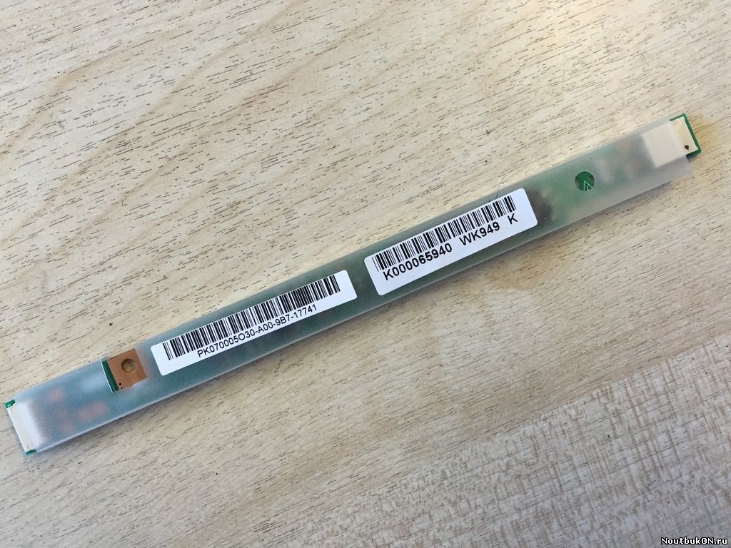 Инвертор для ноутбука Toshiba L450 L455 L500 A355 A355D LCD Inverter K000065940 PK070005O30