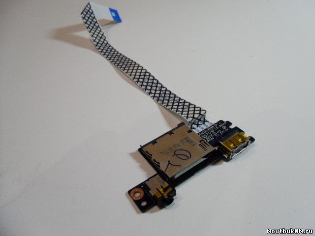 Плата с картридером, USB и аудио разъемом для ноутбука Lenovo g505s G500S LS-9901P