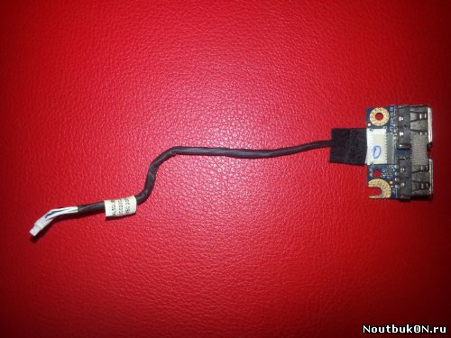 Плата USB РАЗЪЕМОВ для ноутбука HP Pavilion DV4-1000, Compaq Presario CQ40/CQ45 LS-4101P С КАБЕЛЕМ DC02000IQ01 DC02000IQ00