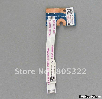 Плата кнопки включения для ноутбука		HP	COMPAQ G62 CQ62 DA0AX1PB6E0